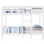 Esin - Twin Twin Bunk Bed - White