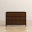 Lionel - 6 Drawer Dresser - Brown