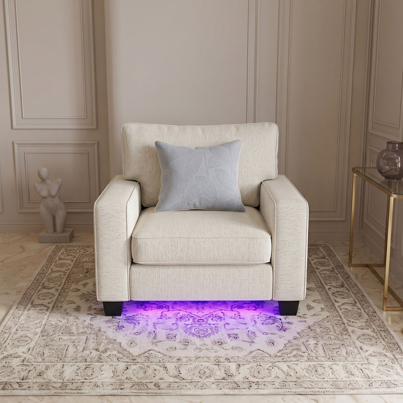 Rita - Living Room Set With LED