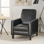 Upholstered Push Back Recliner Chair For Living Room