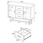 Sedona - 3 Drawer Cabinet - Oak