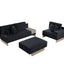 Memphis - Reversible Sectional Sofa Ottoman With Storage Compartment, Drawer, USB ports, Charging Outlets
