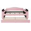 Upholstered Daybed With Storage Armrests, Trundle And Latest Integrated tooth Audio System
