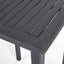 Outdoor Minimalist Acacia Wood Rectangle Bar Table