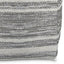 Carina - Square Woven Pouf - Black White