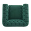 Chesterfield Style Swivel Club Chair With Button Tufted