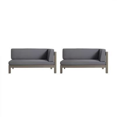 Brava - X Back Corner Bench