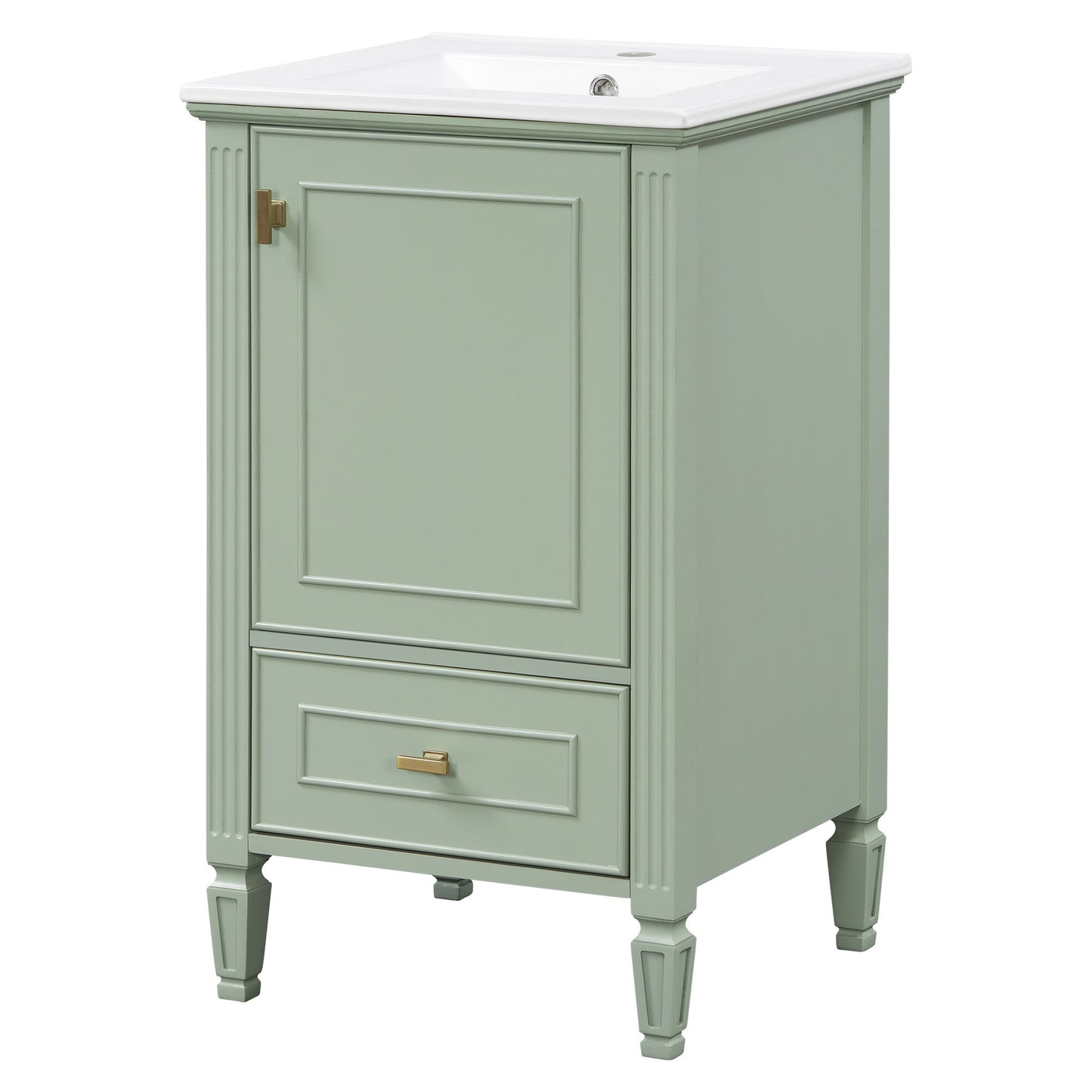 Retro Bathroom Vanity With Sink