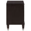 Niguel - 2 Drawer Nightstand With Felt Lined Top Drawer - Brown