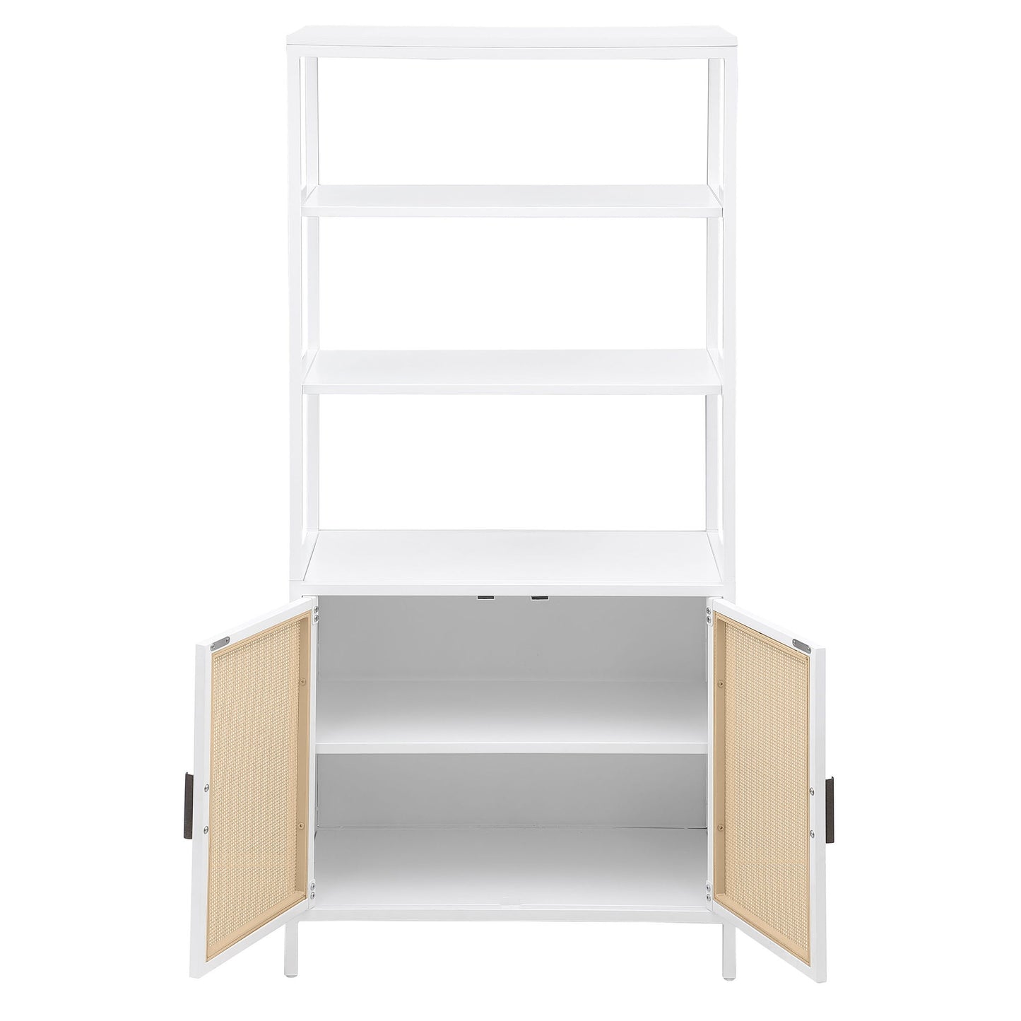 Kenneth - 3 Shelf Radio Weave Accent Cabinet