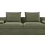 Nimbus - Oversized Full Foam 4 Seater Couch For Living Room Upholstered In Soft, Wide Armrests
