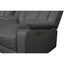 Challenger - Recliner Sectional Sofa, Built In USB, C Ports & Bluetooth