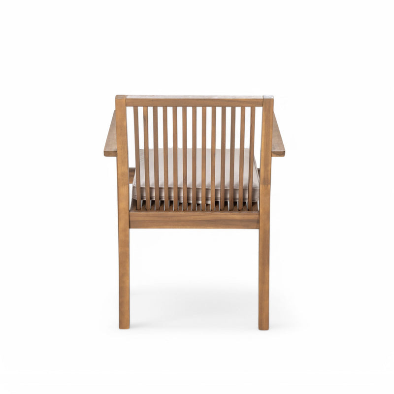 Patio Dining Chair, Comfortable Waterproof Seating (Set of 2)