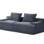 Nimbus - Oversized Full Foam 4 Seater Couch For Living Room Upholstered In Soft, Wide Armrests