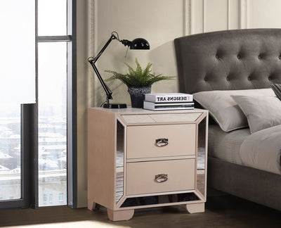 Contemporary Nightstand With Versatility