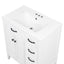 Bathroom Vanity With Sink, Freestanding Design, Soft Close Doors & Drawers - White