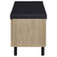 Clackamas - 2 Door Storage Bench With Padded Seat
