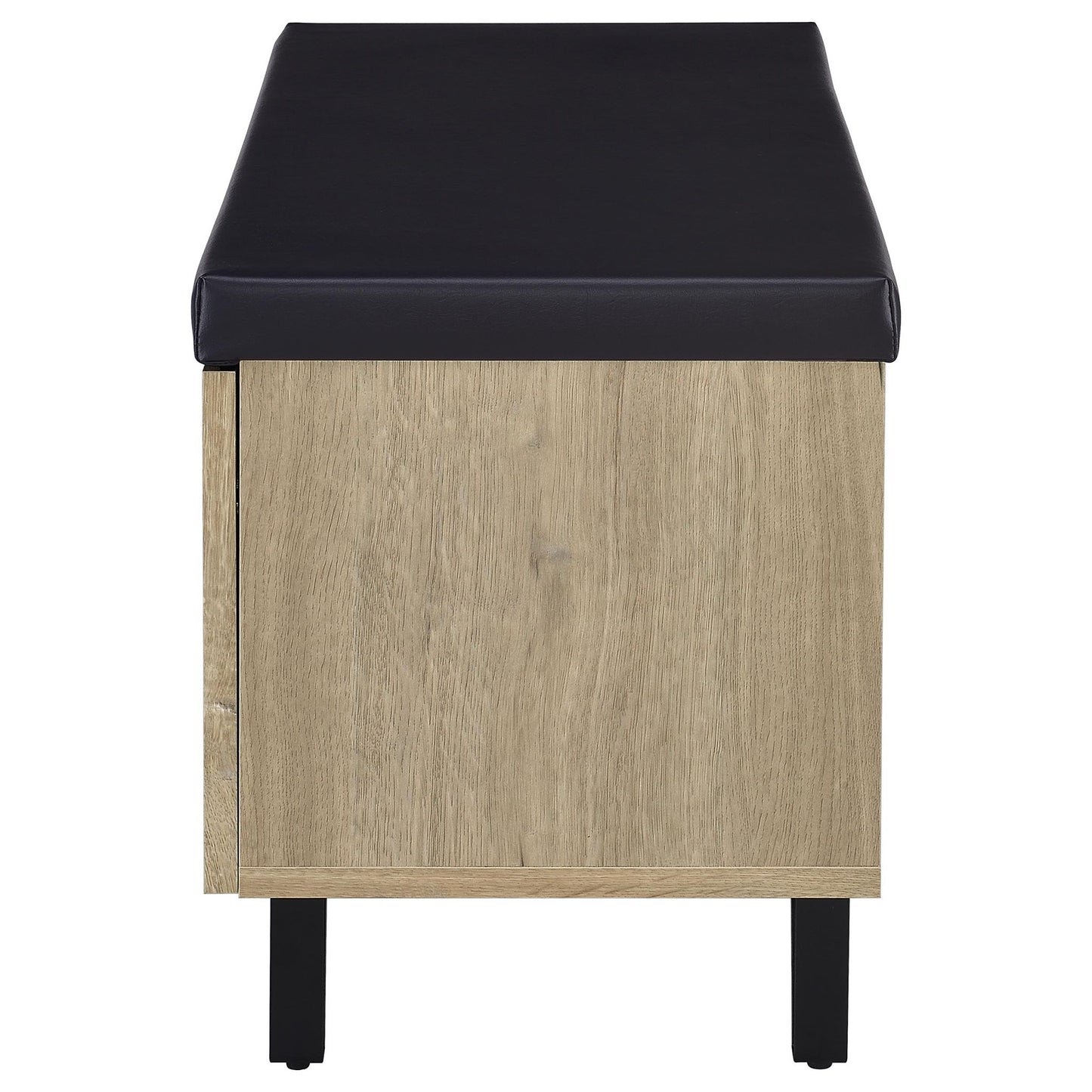 Clackamas - 2 Door Storage Bench With Padded Seat