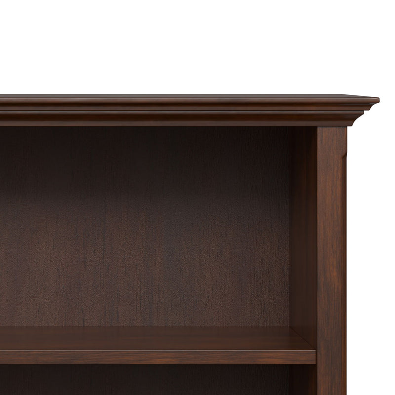 Amherst - 2 Shelf Bookcase - Brown