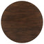 Shirley - Round Dining Table - Dark Walnut