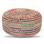 Margo - Large Round Pouf - Multicolor