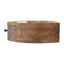 Wall Mounted Rounded Nightstand - Oak