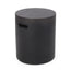 Outdoor End Table With Cutout Handle - Copper