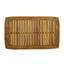 Outdoor Acacia Wood Loveseat Set With Coffee Table