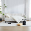 Elena - Boucle Upholstered Daybed, Ribbed Tufted Backrest