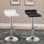 Backless Bar Stool With Adjustable Height - Black