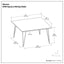 Hunter - Square Tabletop Dining Table