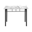 5 Pieces Dining Table Set, Small, Rectangular