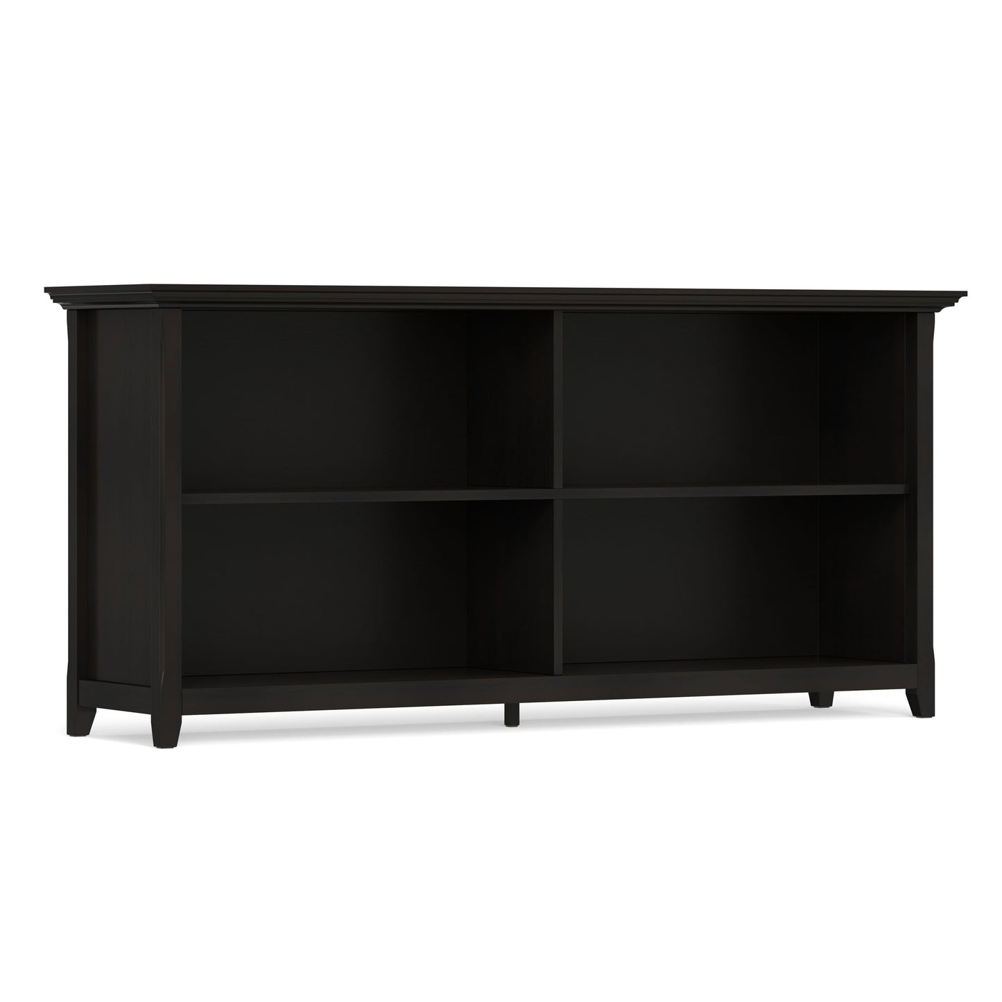 Amherst - Low 4 Shelf Bookcase