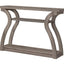 Accent Console Table For Entryway, Unique Curved Design