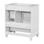 Freestanding Bathroom Vanity With Sink, Soft Close Door, 3 Drawers