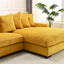 Luxe - Oversized 2 Piece Sectional Couches For Living Room, L Shaped Sofa With Chaise