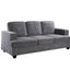 Modern Sofa, Comfortable 3 Seater Couch With Deep Seating, Loose Back Cushions, Wide Arms