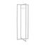 Coat Rack, Hall Tree, Free Standing, Hanging Bar, Entryway, For Contemporary & Modern - White