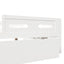Platform Bed With Guardrail And Drawer