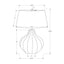 Lighting, Table Lamp, Ceramic, Transitional - Blue