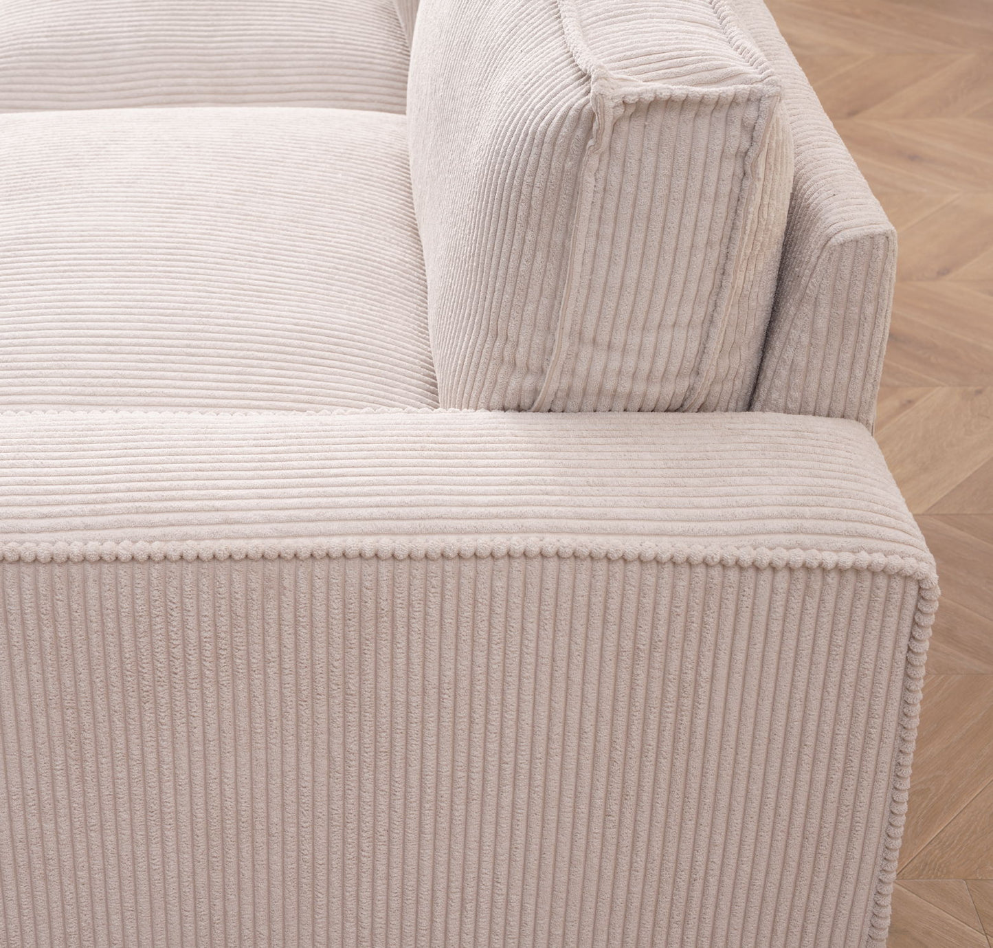 Luxe - Sofa With Sleek Design, Spacious And Comfortable 3 Seater Couch