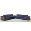 Elegant Outdoor Rattan Wicker 6 Person Seating Group With Cushions