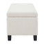 Upholstered Storage Ottoman Bench