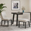 Modern Dining Chair With Durable Fabric Upholstery And Sturdy Wooden Frame (Set of 2)