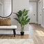 42" Tall, Artificial Plant, Evergreen Tree, Indoor, Faux, Fake, Floor, Greenery, Potted, Decorative - Green / Black