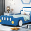 Race Car Shaped Platform Bed With Wheels