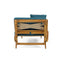 Outdoor Acacia Wood Expandable Daybed With Cushions