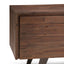 Lowry - TV Media Stand - Distressed Charcoal Brown