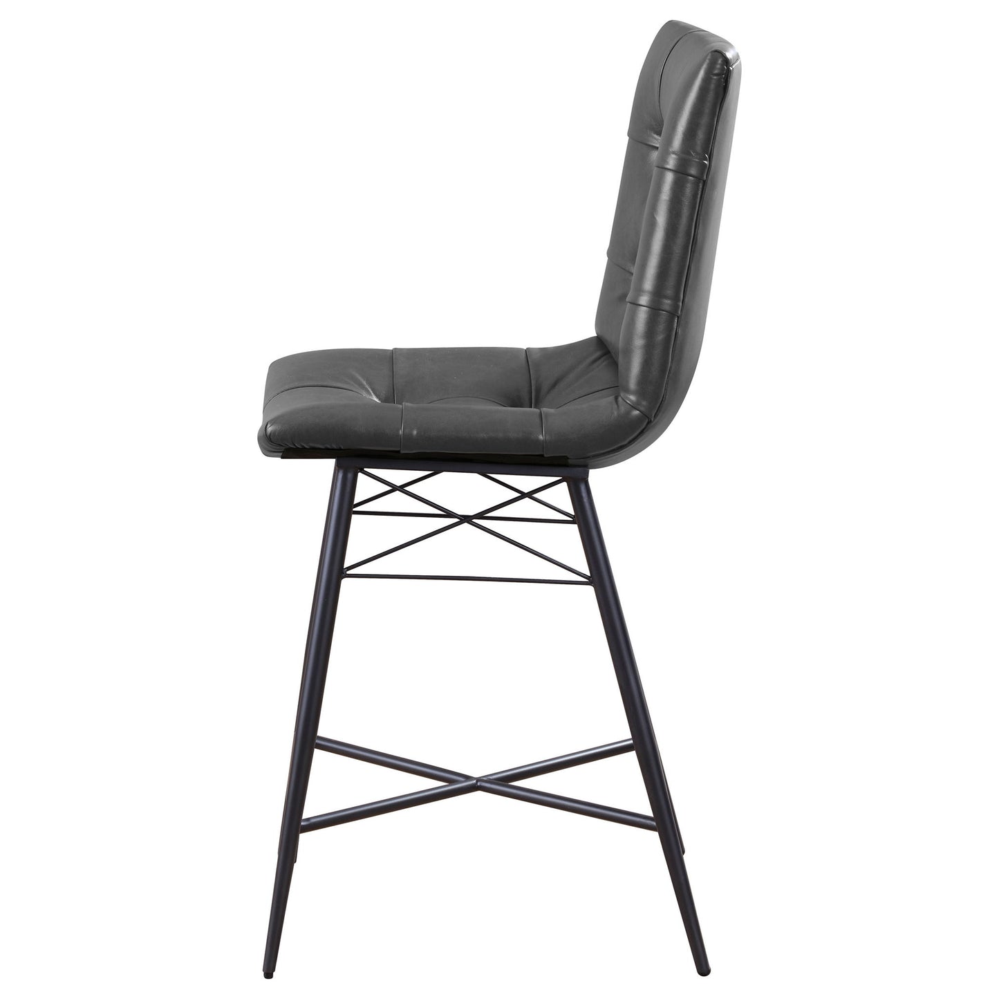 Counter Height Stools & Padded Seat (Set of 2)