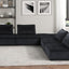 Anna - Stylish Sectional Sofa Ottoman
